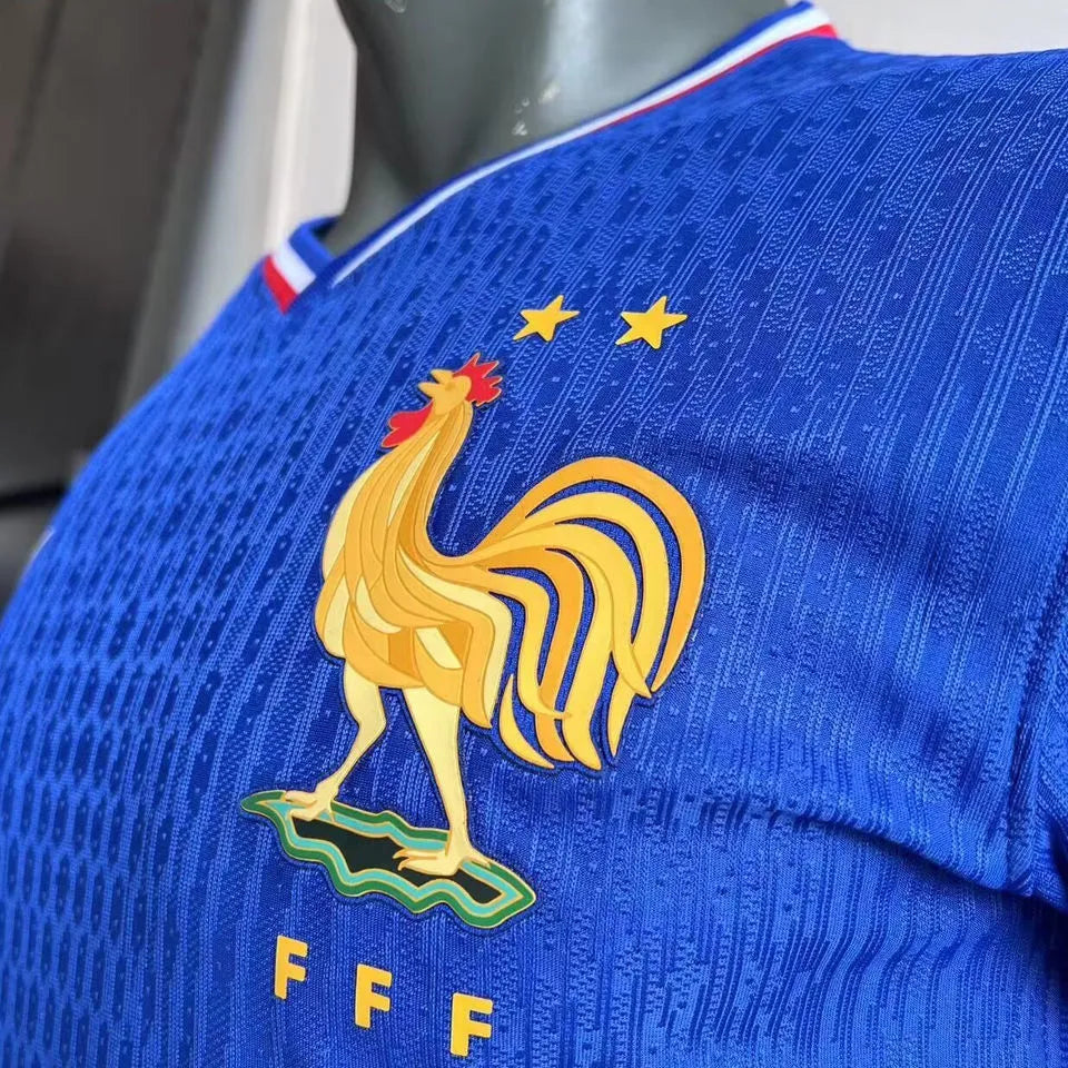 2024 Euros France Home Player Version Football Shirt