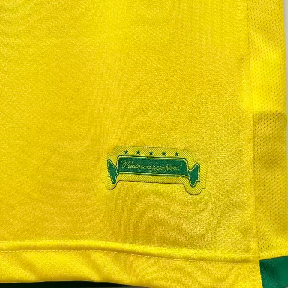 2006 Brazil Home Retro Football Shirt