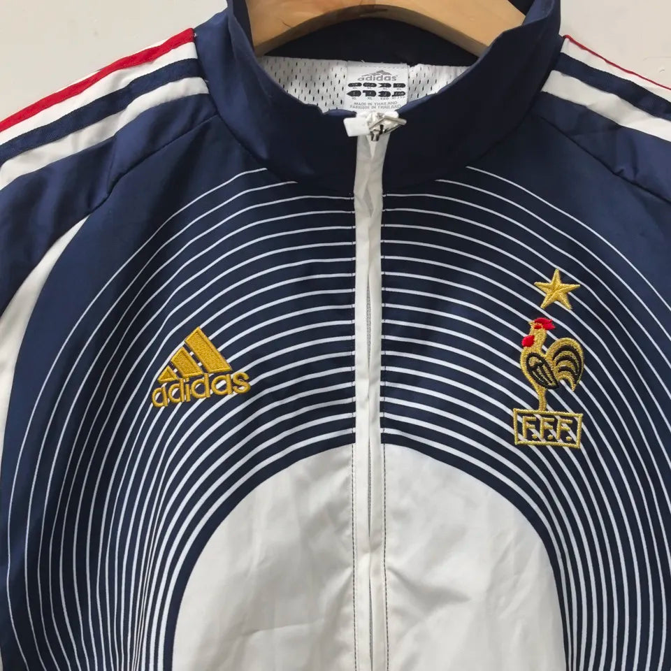 France Retro Windbreaker