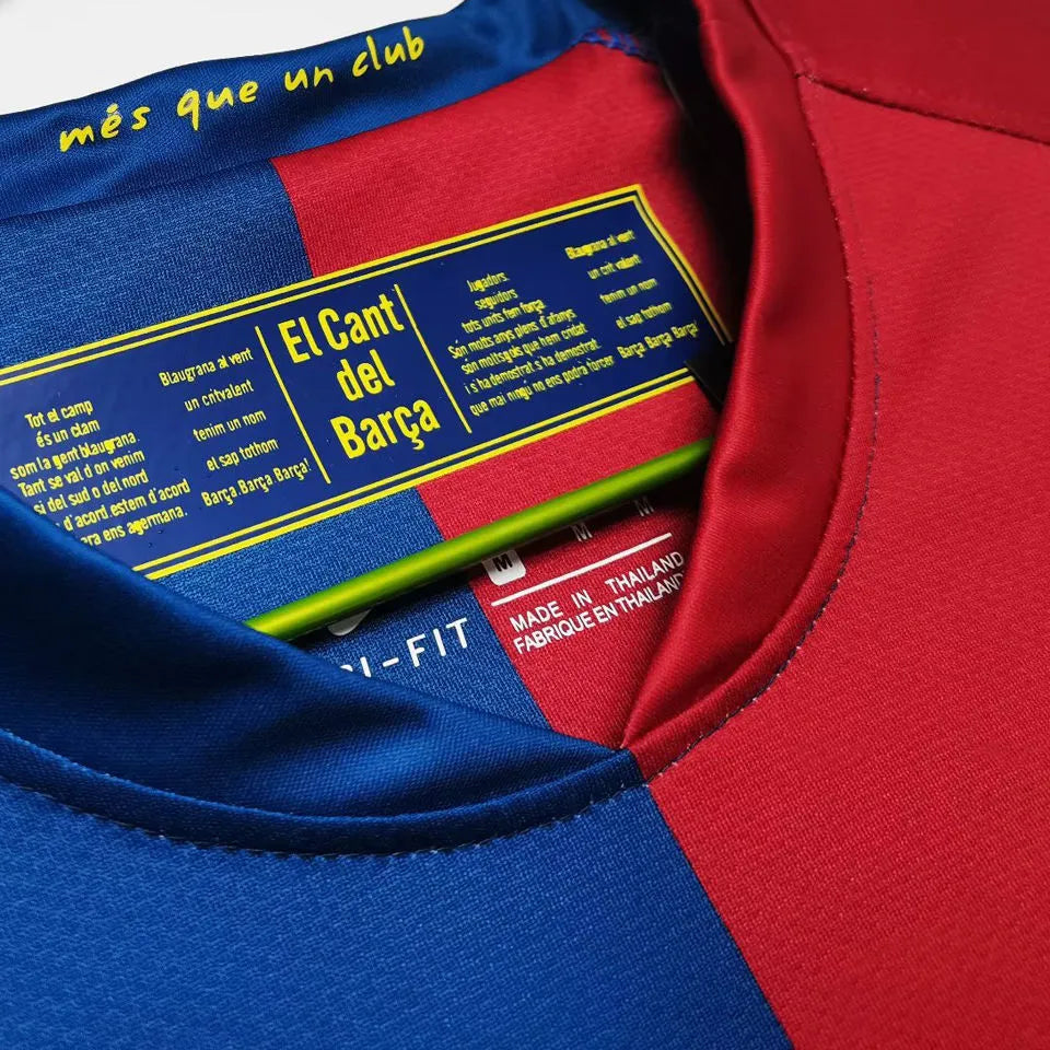 2008/09 Barcelona Home Retro Football Shirt