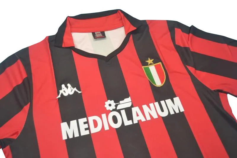1988/89 AC Milan Home Retro Football Shirt