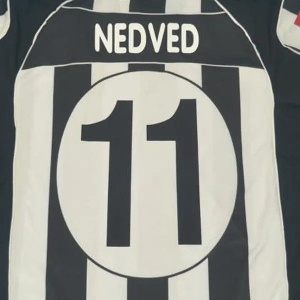 2002/03 Juventus Home Retro Long Sleeve Football Shirt