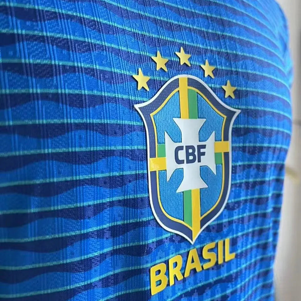 2024 Copa America Brazil Away Player Version Football Shirt