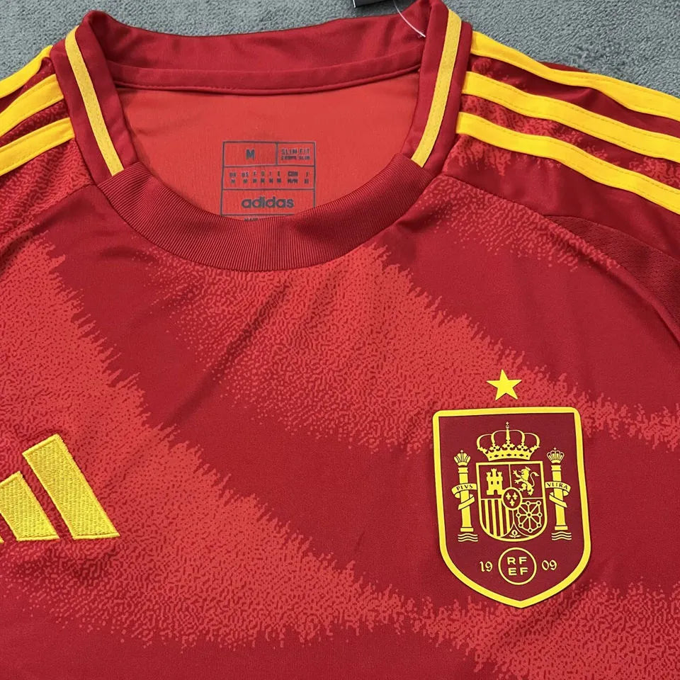 2024 Euros Spain Home Football Shirt