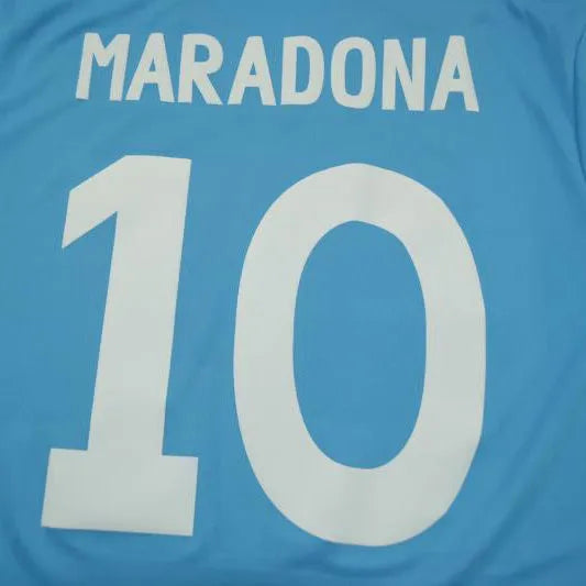 1987/88 Napoli Home Retro Football Shirt