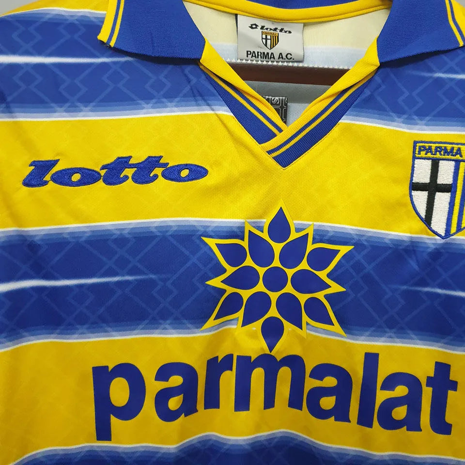 1998/99 Parma Home Retro Football Shirt