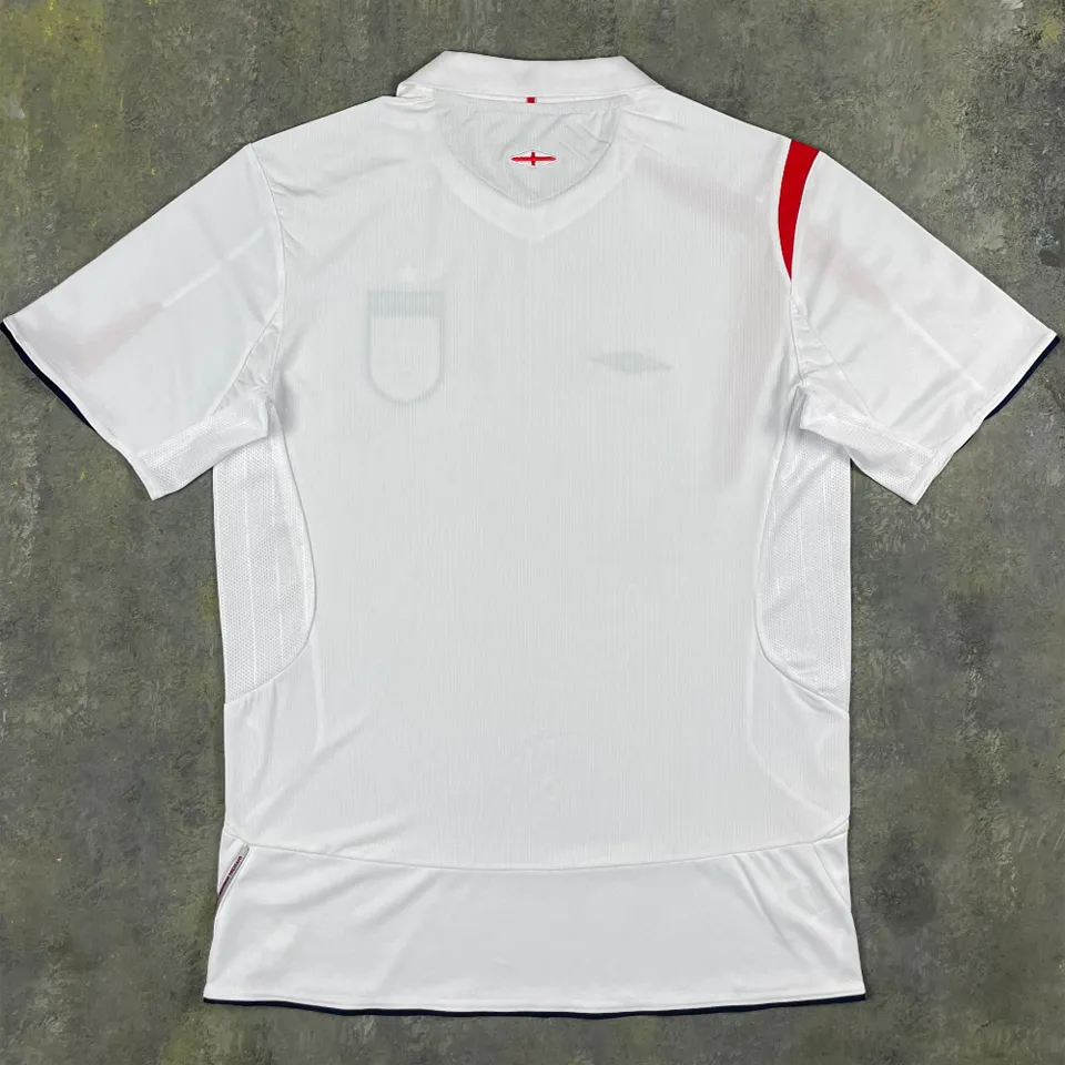2006 England Home Retro Football Shirt