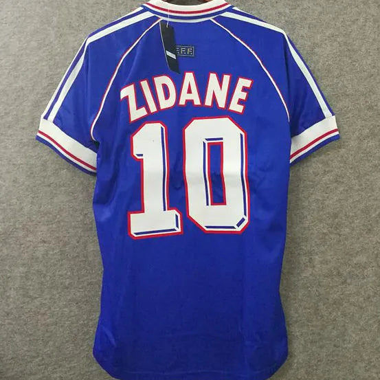 1998 France Home Retro Football Shirt