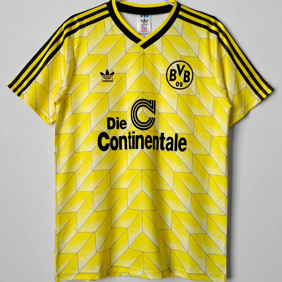 1988 Borussia Dortmund Home Retro Football Shirt