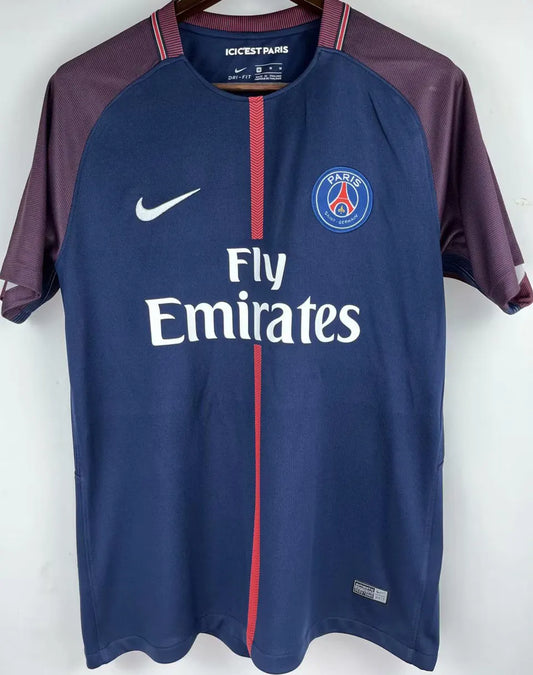 2017/18 PSG Home Retro Football Shirt