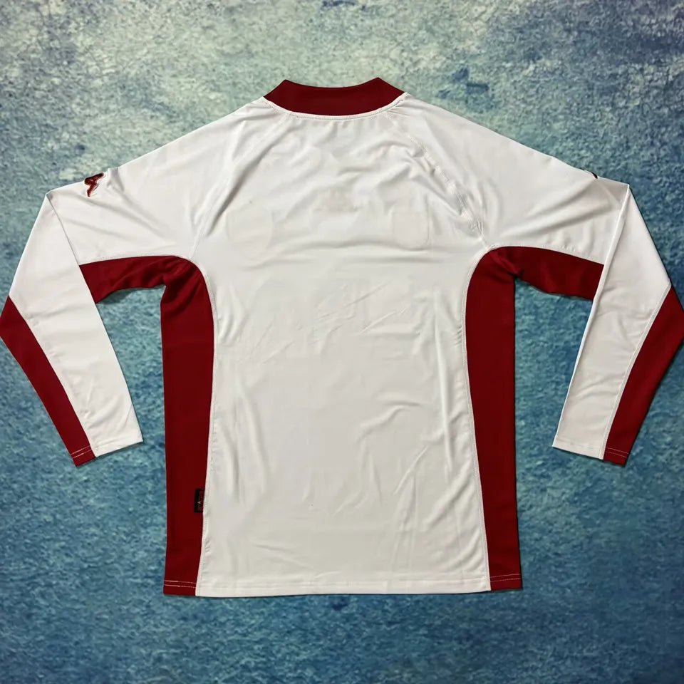 2001/02 Roma Away Long Sleeve Retro Football Shirt