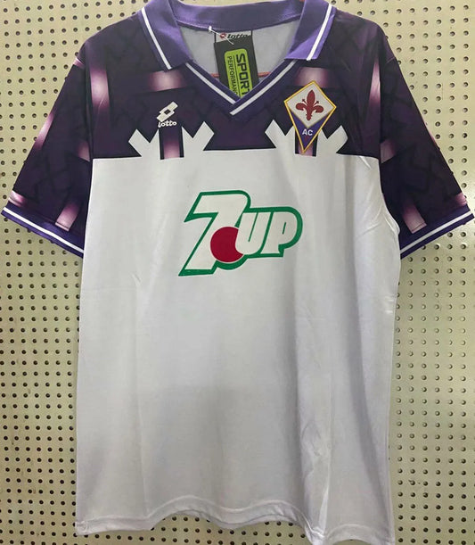 1992/93 Fiorentina Home Retro Football Shirt
