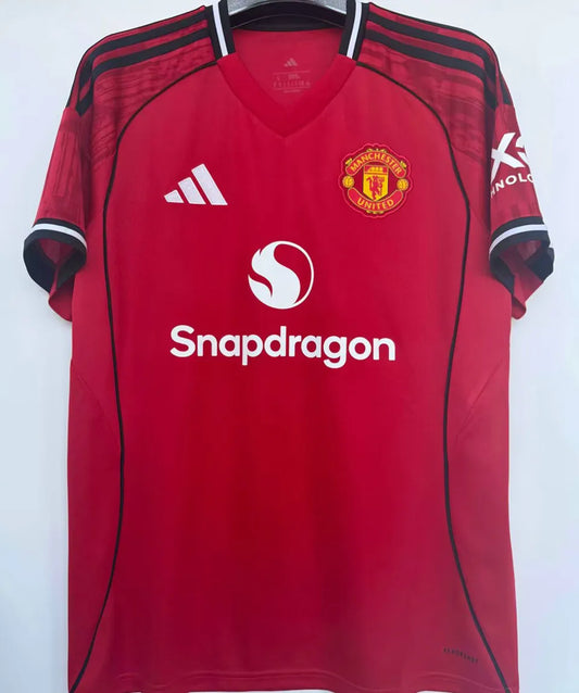 2025/26 Manchester United Home Football Shirt