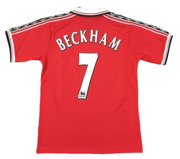 1998/99 Manchester United Home Retro Football Shirt