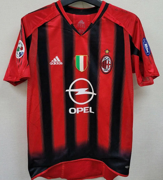 2004/2005 AC Milan Home Retro Football Shirt