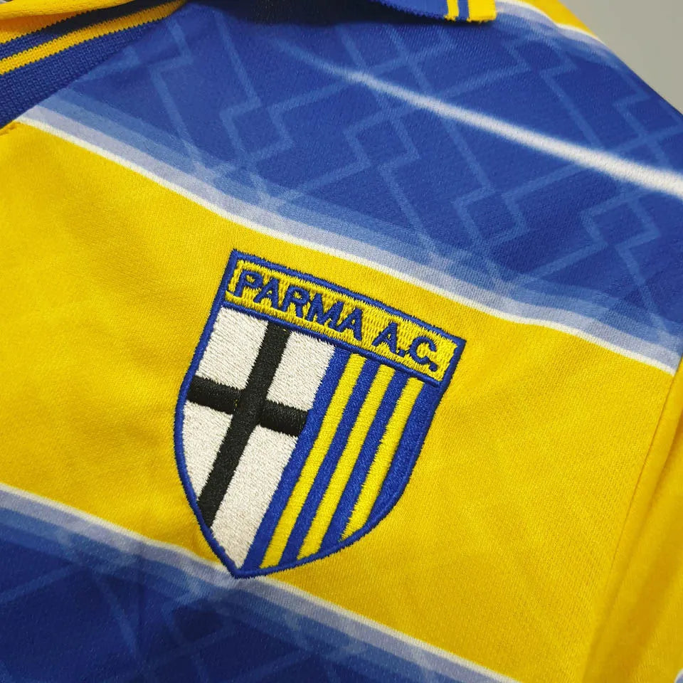 1998/99 Parma Home Retro Football Shirt