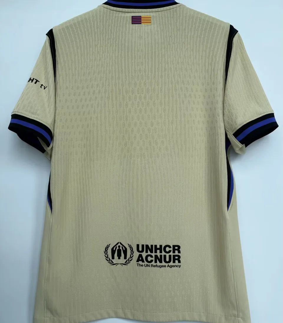 2025/26 Barcelona Away Player Version Football Shirt
