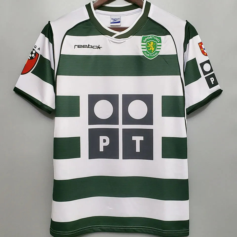 2001/03 Lisbon Home Retro Football Shirt