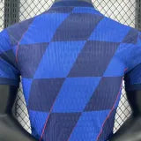 2024 Euros Croatia Away Player Version Football Shirt