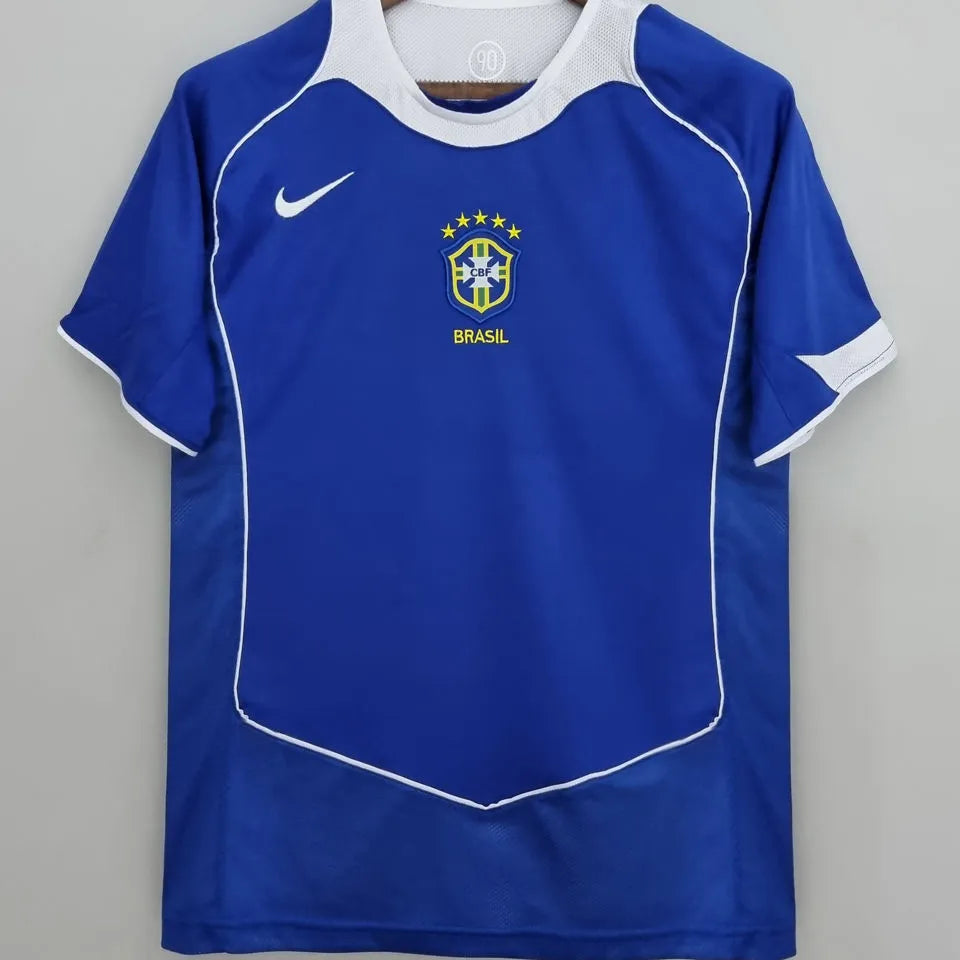 2004/06 Brazil Away Retro Football Shirt