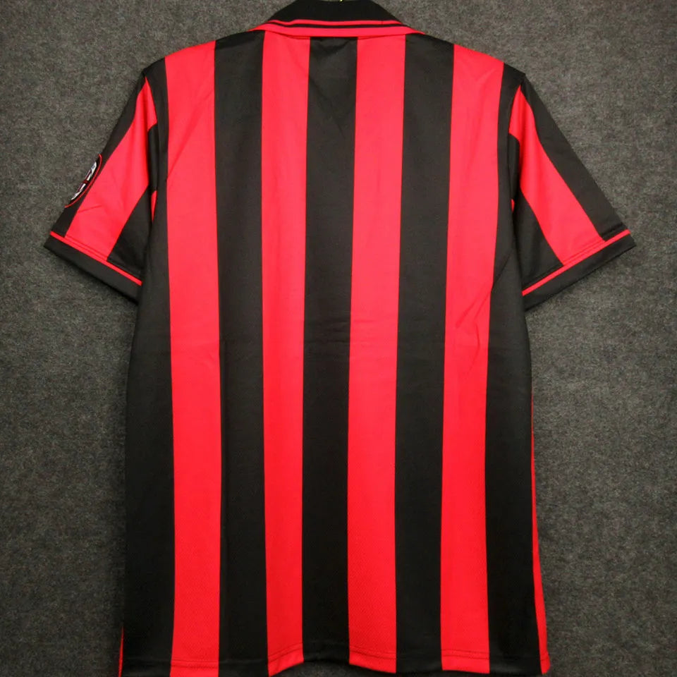 1996/97 AC Milan Home Retro Football Shirt