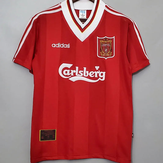 1995/96 Liverpool Home Retro Football Shirt