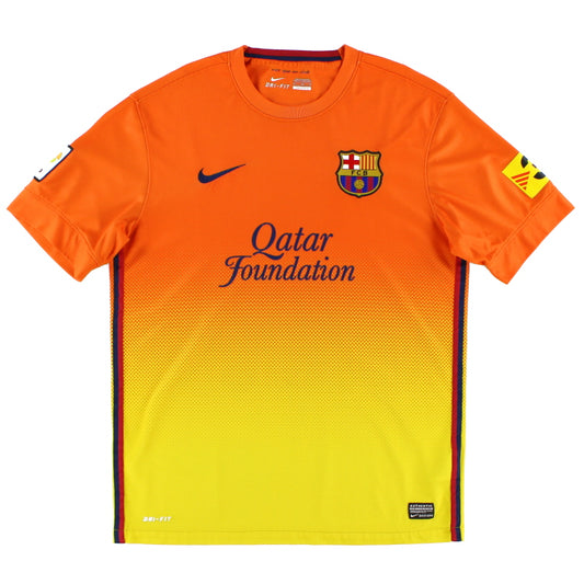 2012/13 Barcelona Away Retro Football Shirt
