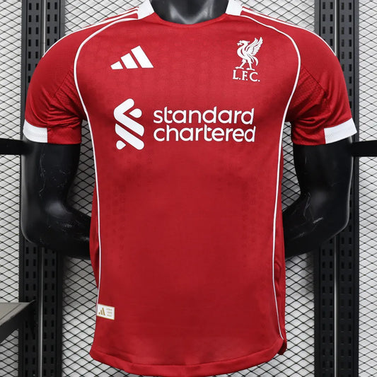 2025/26 Liverpool Home Player Version Football Shirt