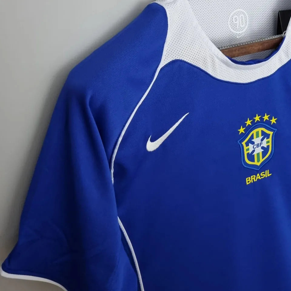 2004/06 Brazil Away Retro Football Shirt