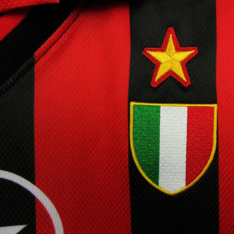 1996/97 AC Milan Home Retro Football Shirt