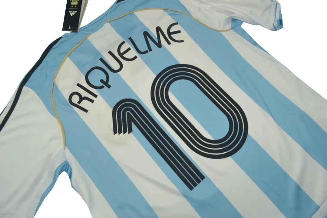 2006 Argentina Home Retro Football Shirt
