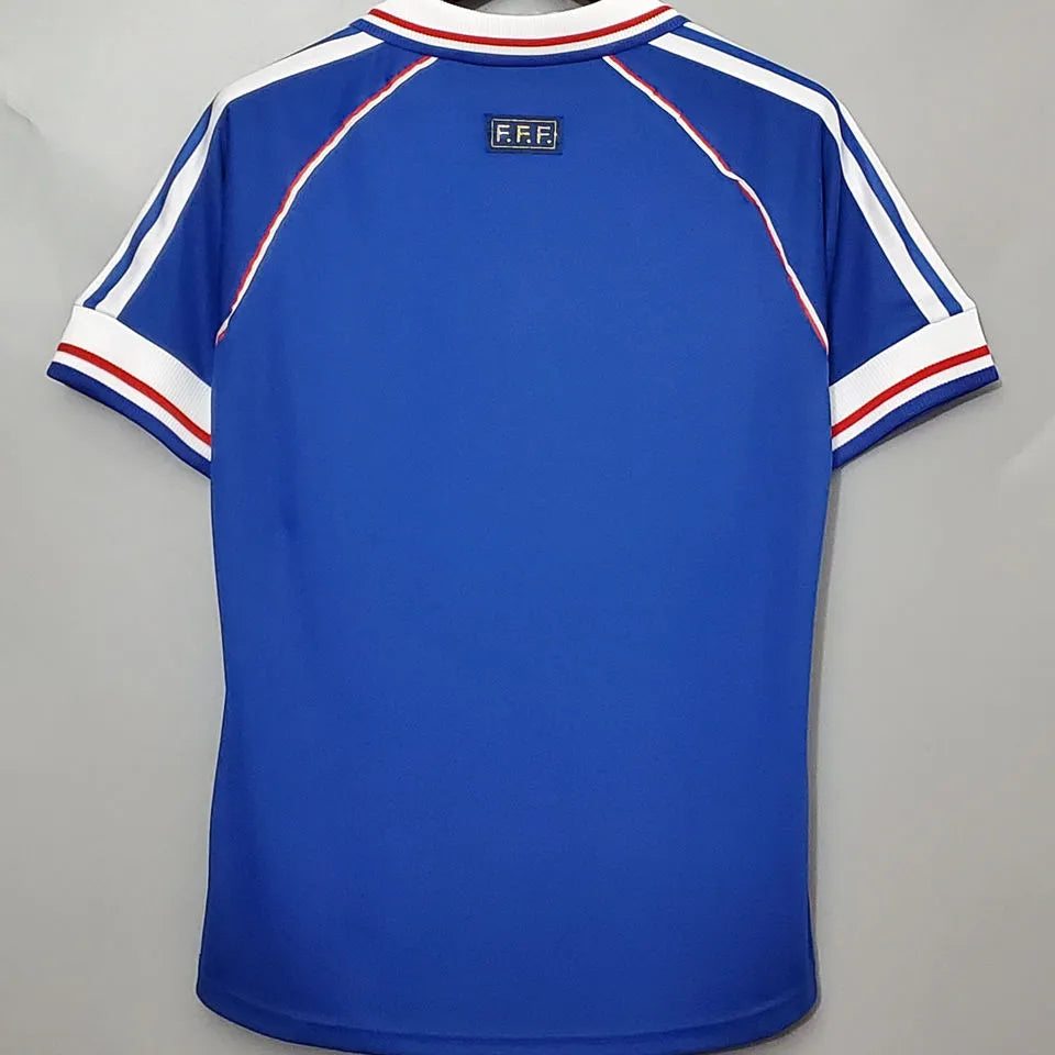 1998 France Home Retro Football Shirt