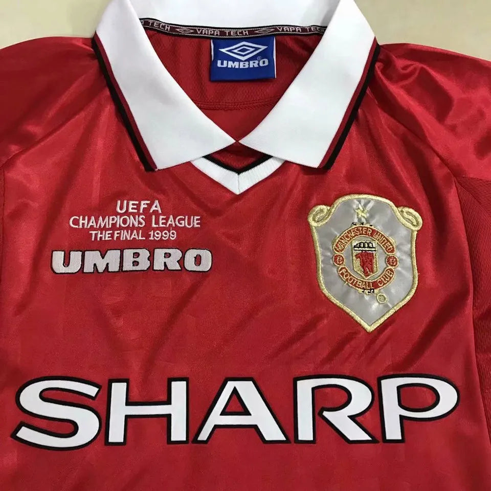 1999/2000 Manchester United Home Retro Football Shirt