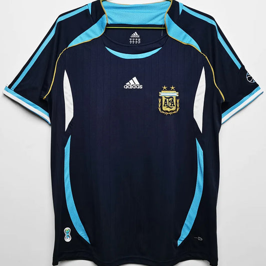 2006 Argentina Away Retro Football Shirt