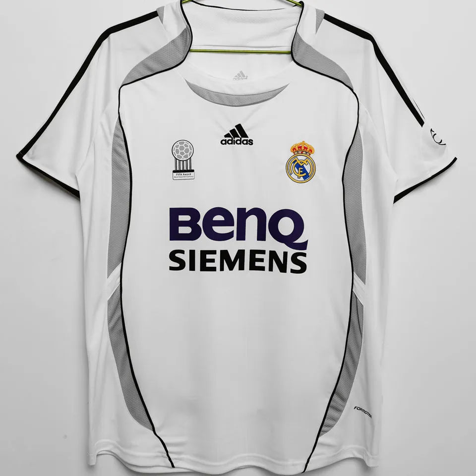 2006/07 Real Madrid Home Retro Football Shirt