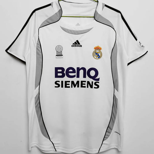 2006/07 Real Madrid Home Retro Football Shirt