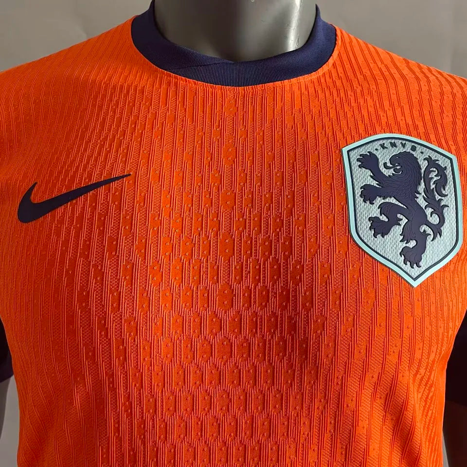 2024 Euros Netherlands Home Player Version Football Shirt