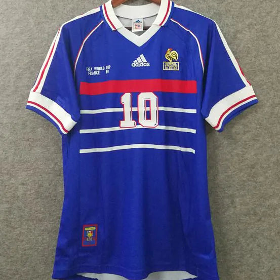 1998 France Home Retro Football Shirt