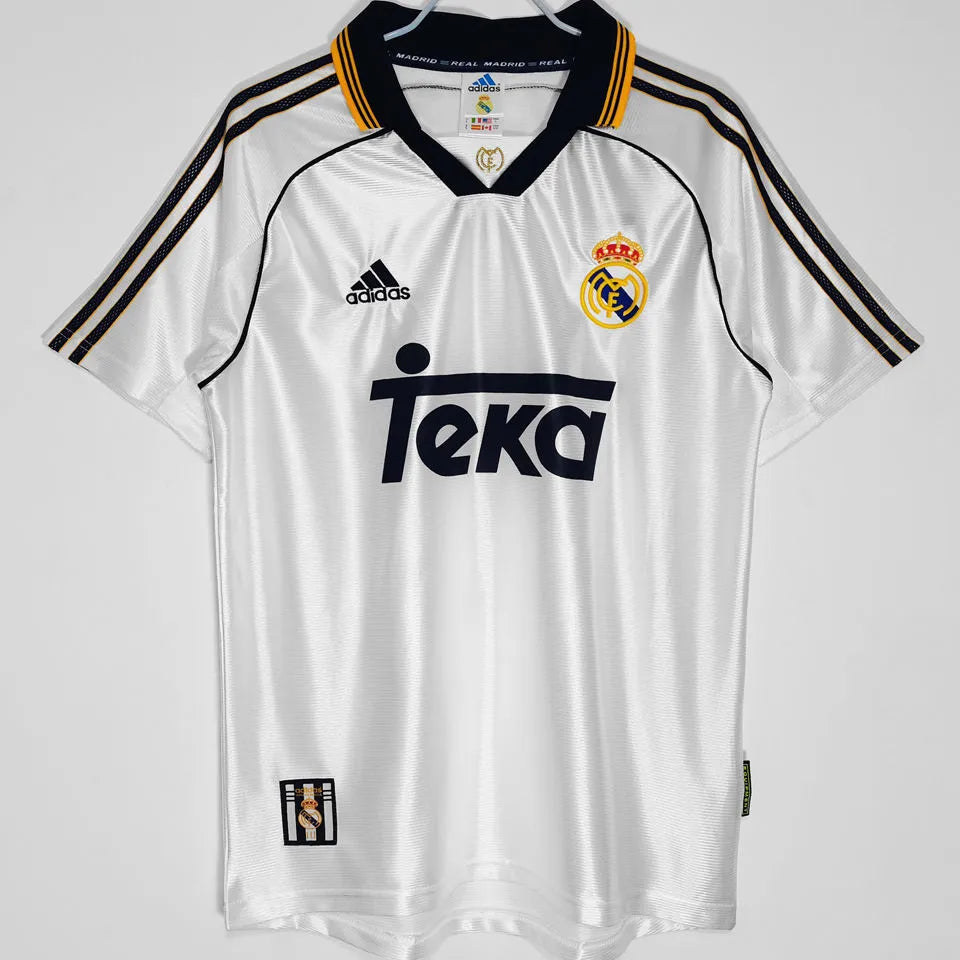 1999/2000 Real Madrid Home Retro Football Shirt