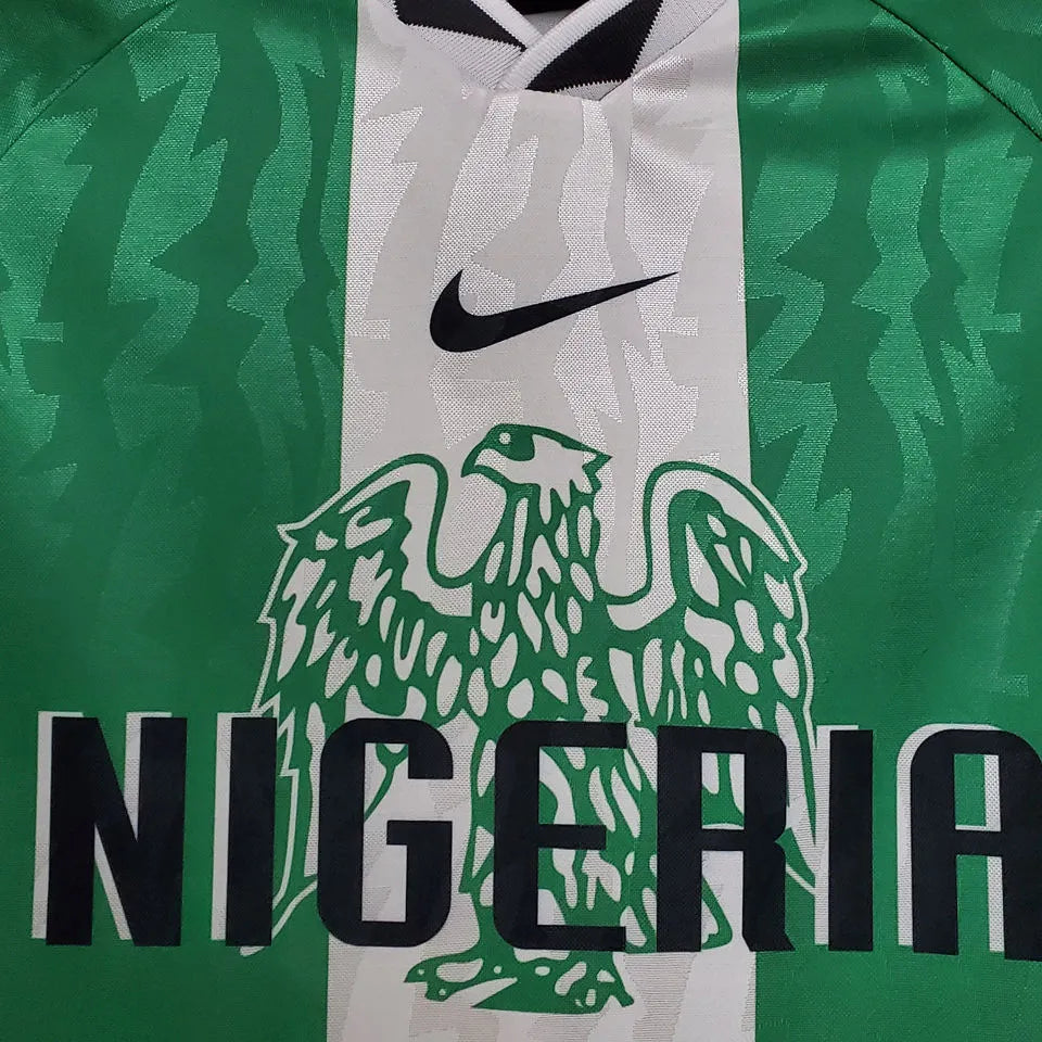 1996 Nigeria Home Retro Football Shirt
