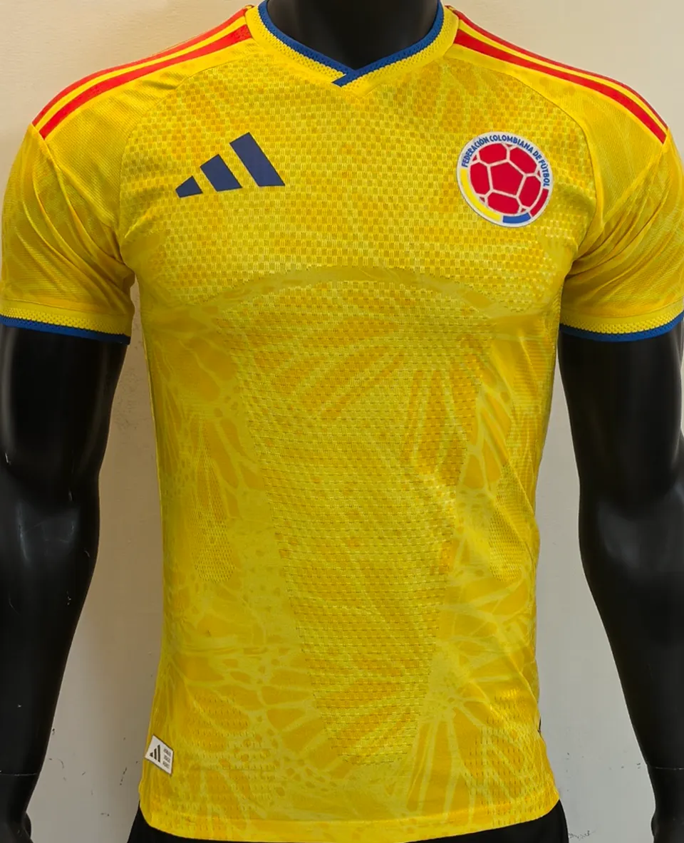 2026 Colombia Home World Cup Player Version Football Shirt