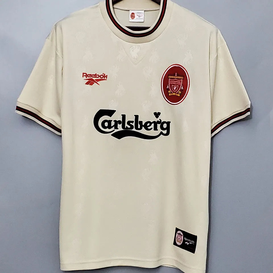 1996/97 Liverpool Away Retro Football Shirt