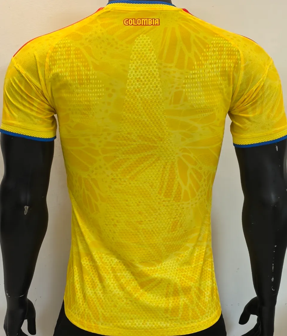 2026 Colombia Home World Cup Player Version Football Shirt