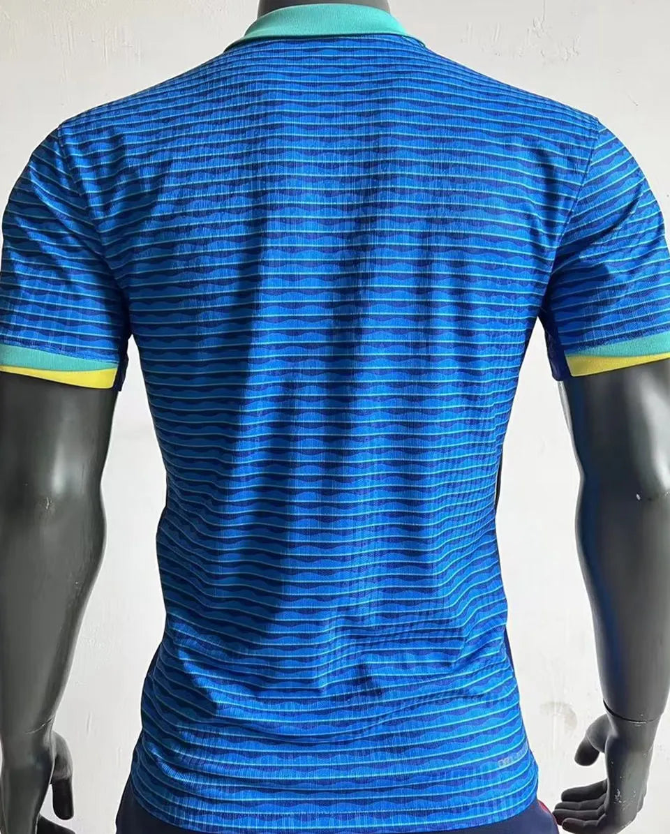 2024 Copa America Brazil Away Player Version Football Shirt