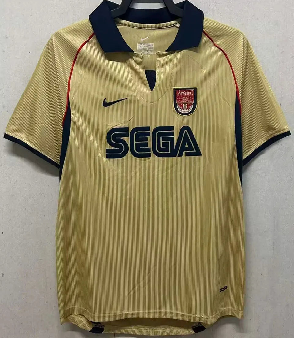 2001/02 Arsenal Away Retro Football Shirt