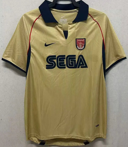 2001/02 Arsenal Away Retro Football Shirt