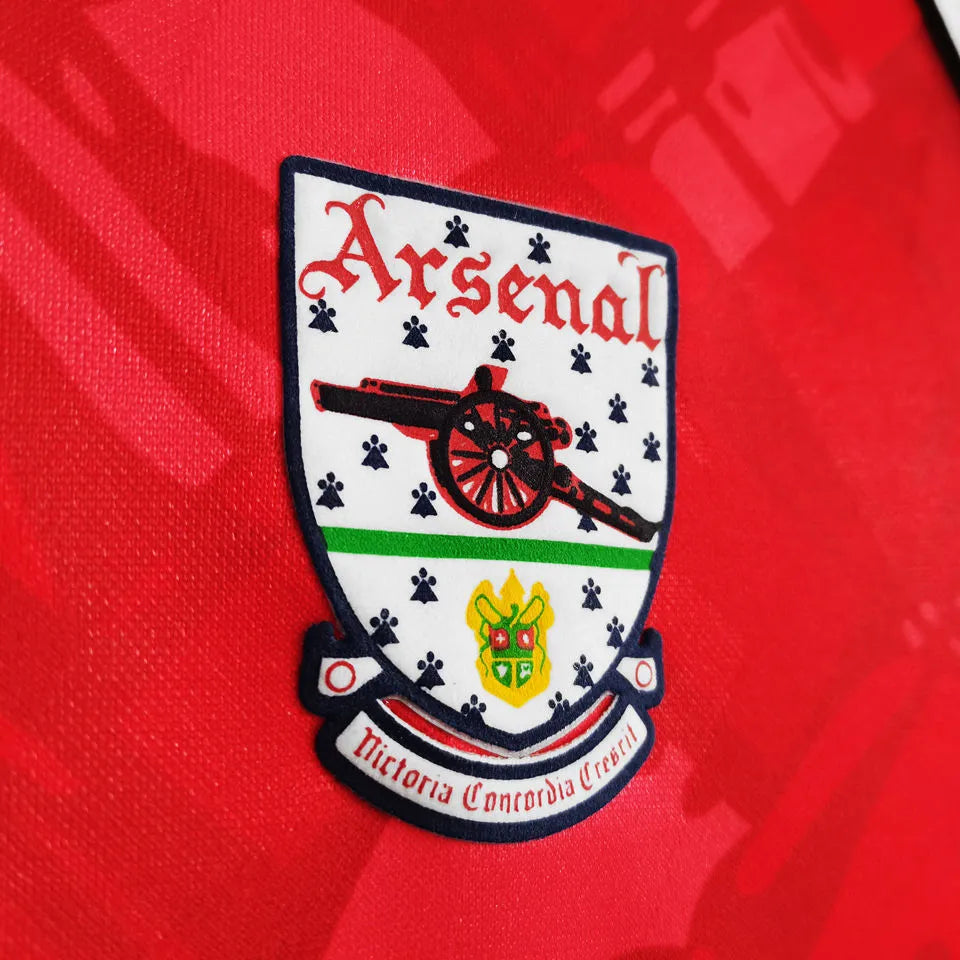 1990/92 Arsenal Home Retro Football Shirt