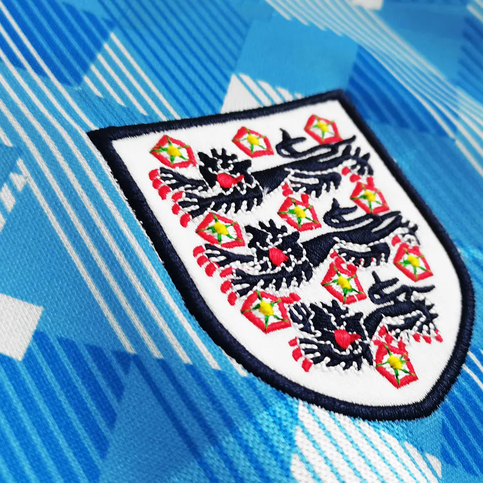 1990 England Away Retro Football Shirt