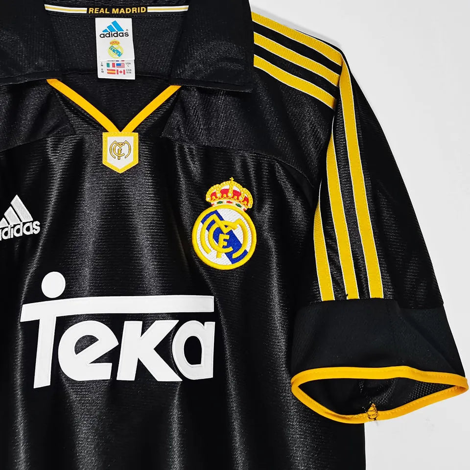 1999/01 Real Madrid Away Retro Football Shirt