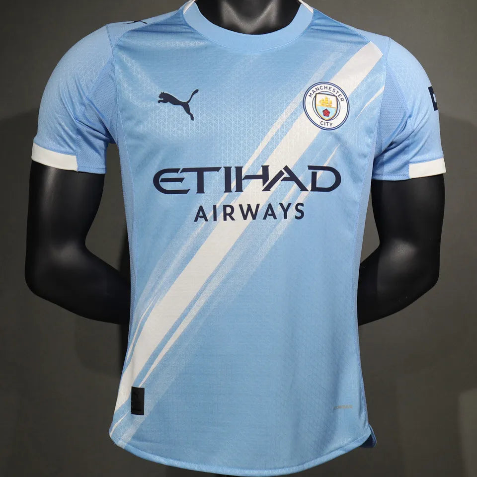 2025/26 Manchester City Home Player Version Football Shirt